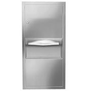Bradley Bx Surface Mount 2 Gallon Stainless Steel Towel/Waste Unit
